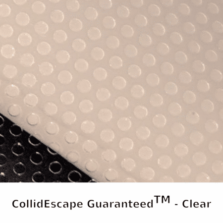 CollidEscape Guaranteed - Spiderweb Clear™ Stick-on Screening (not for Territorial aggression) TF:05