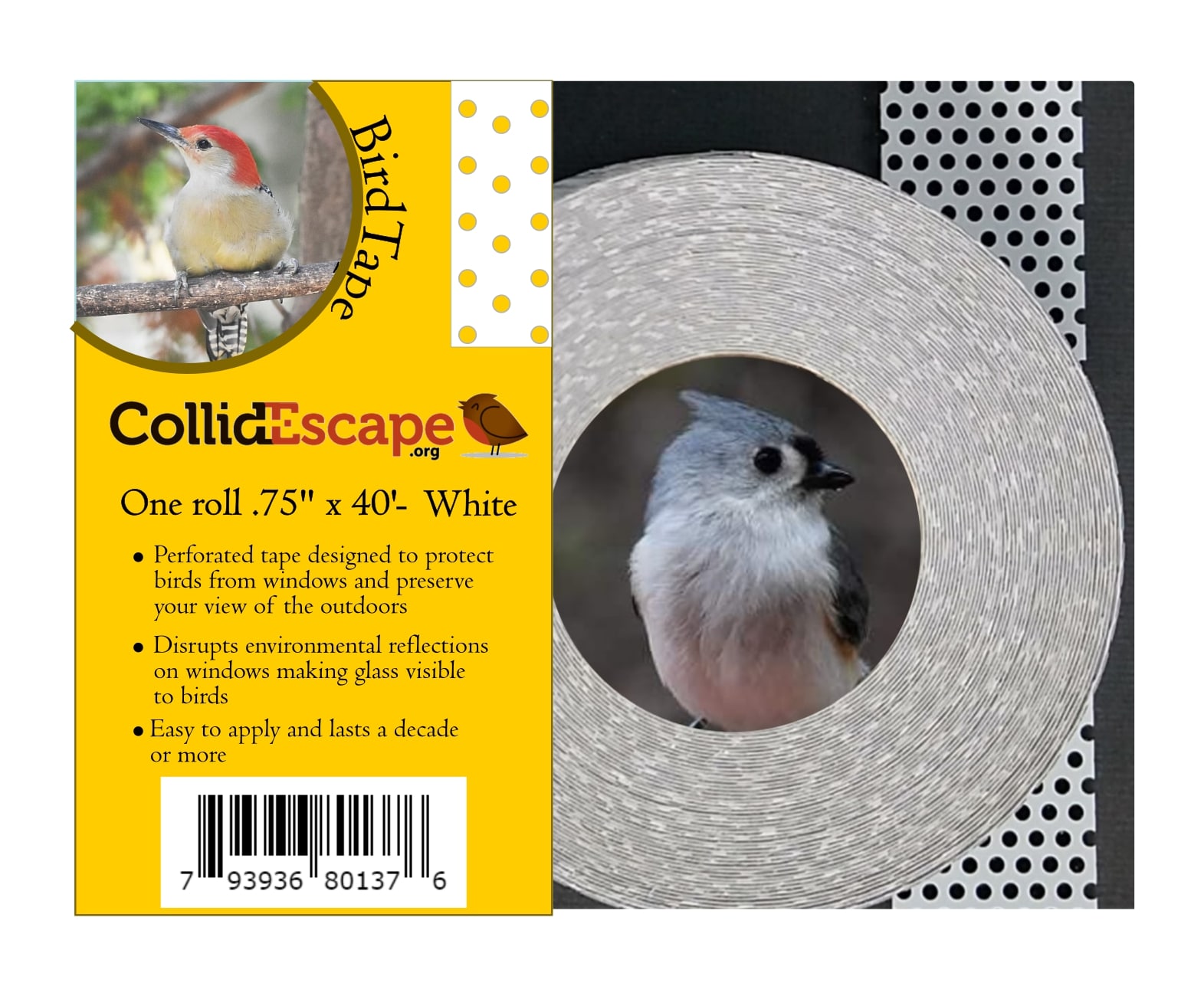 White BirdTape™ TF:15-20